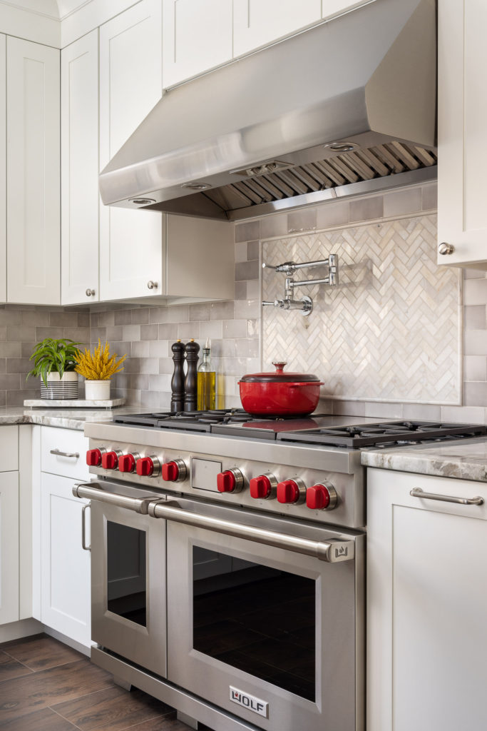 Proper ventilation is important in every kitchen I design.