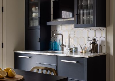 Successful collaborations between designers and integrators is about the blending specialties like this coffee bar.