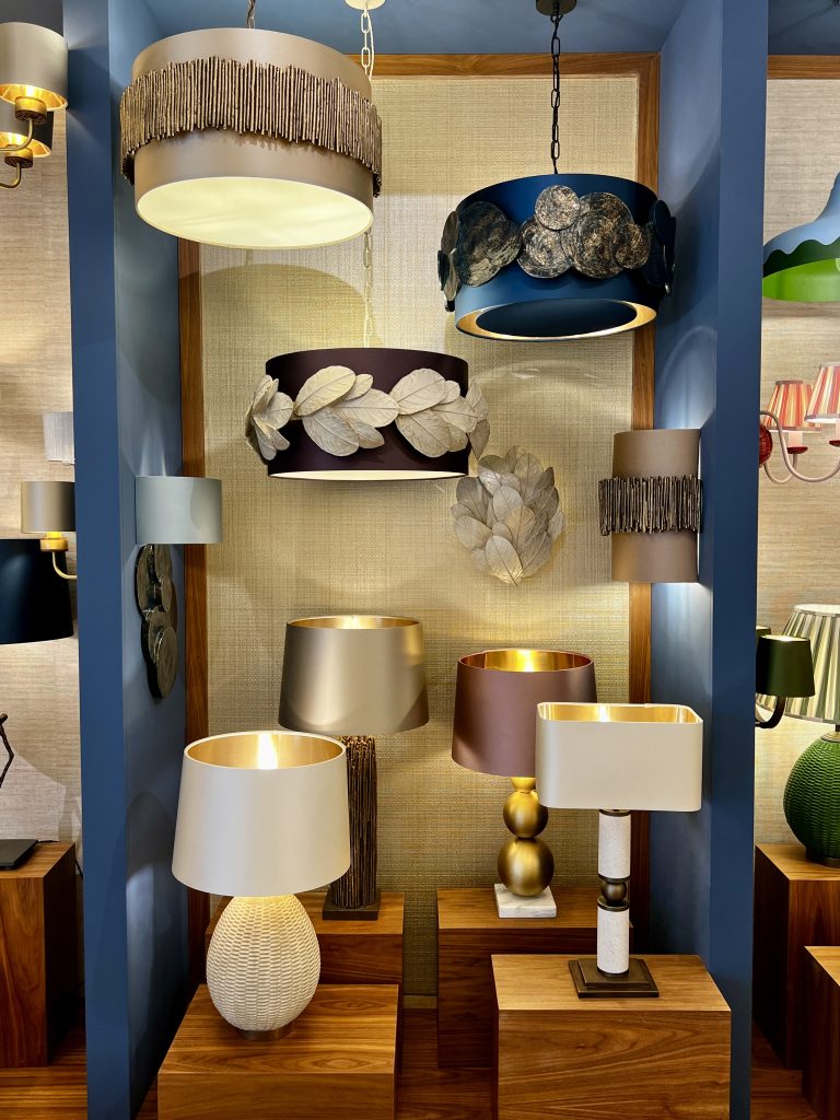 David Hunt Lighting studio in the design center of London